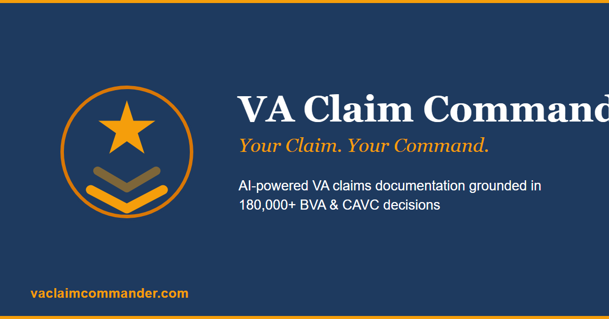 Va. Code Download VA Claim Commander – Your Claim. Your Command.